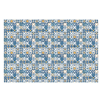 Nálepka na dlaždice Květinové motivy v síťovině