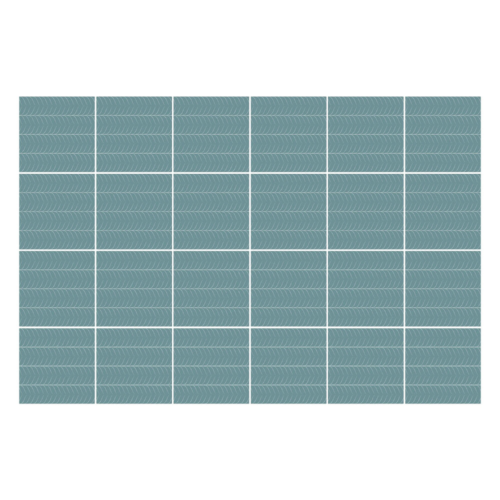 Nálepka na dlaždice Vlny v pravidelném vzoru