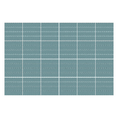 Nálepka na dlaždice Vlny v pravidelném vzoru