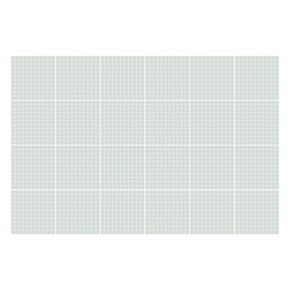 Samolepka na dlaždice Jemný geometrický motiv