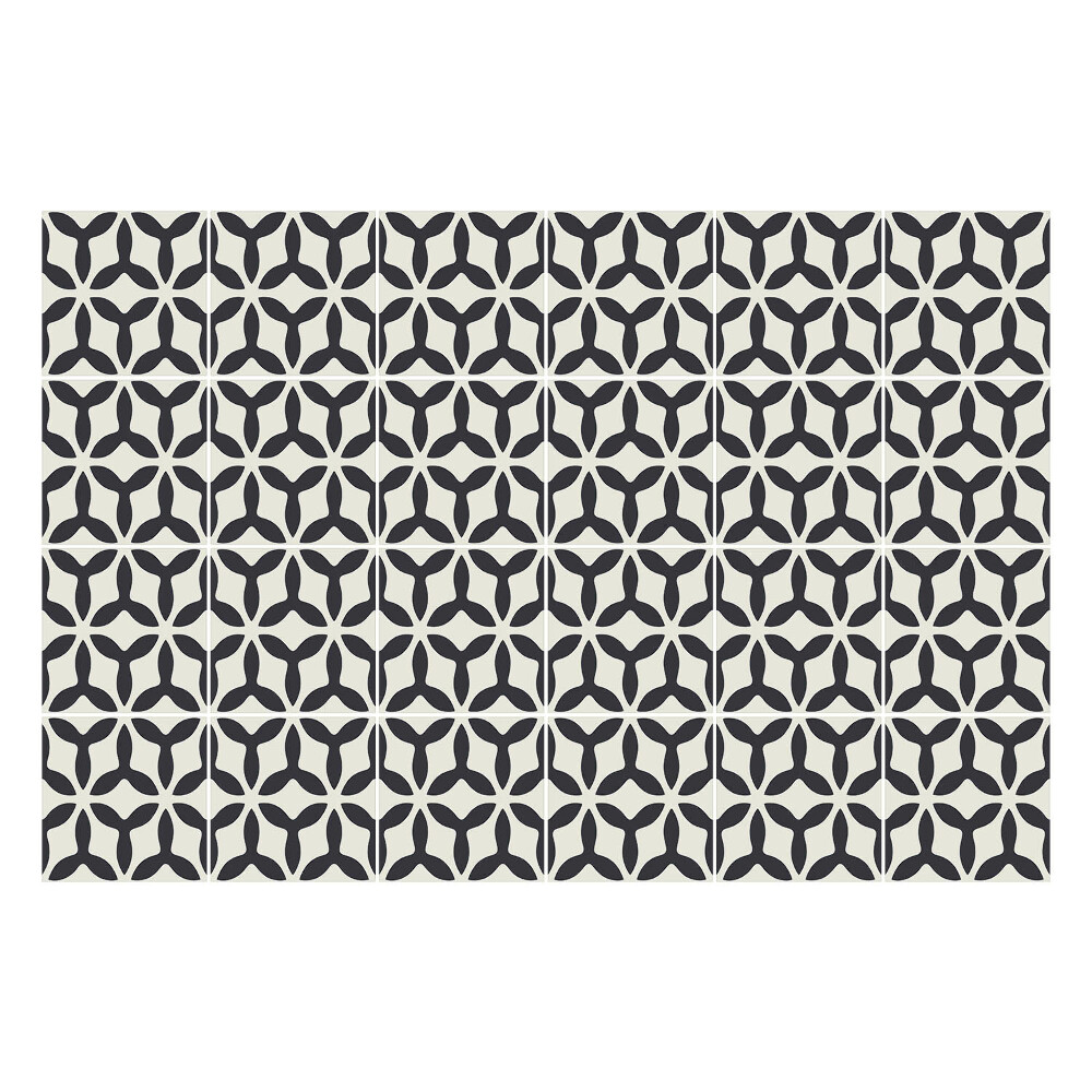 Samolepka na dlaždice Symetrická geometrie