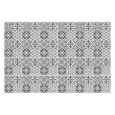 Nálepka na dlaždice Klasické květinové ornamenty