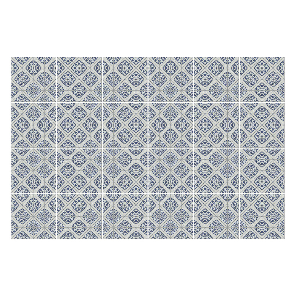 Nálepka na dlaždice Květinový diamantový ornament