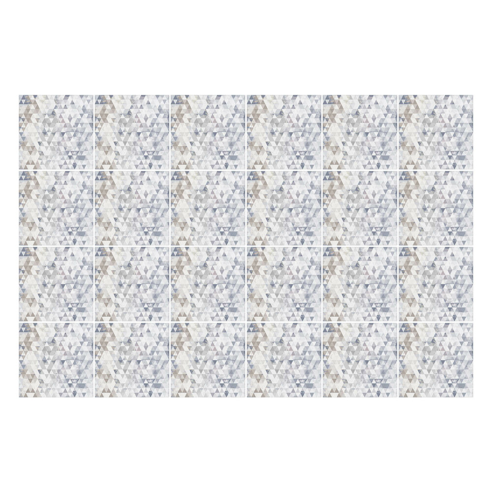 Nálepka na dlaždice Geometrie trojúhelníku