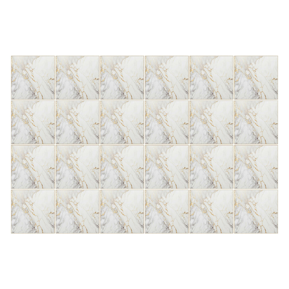 Samolepka na dlaždice Elegantní mramor s žilkami