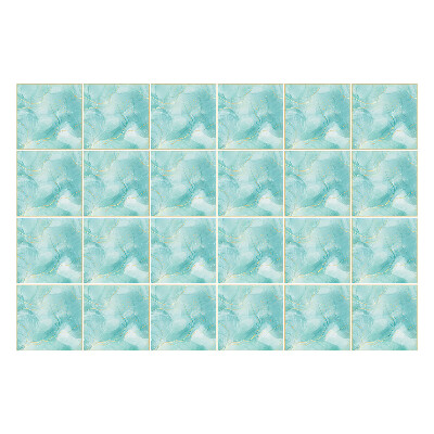 Nálepka na dlaždice Jemné vlny a linie