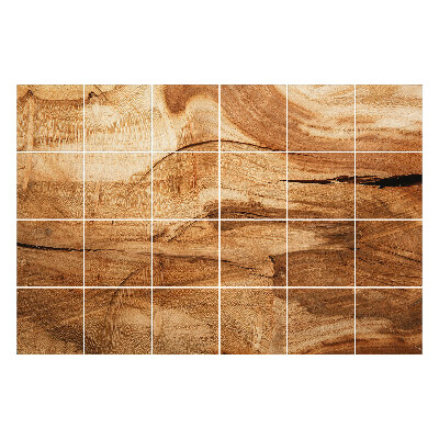 Samolepka na dlaždice Textura přírodního dřeva