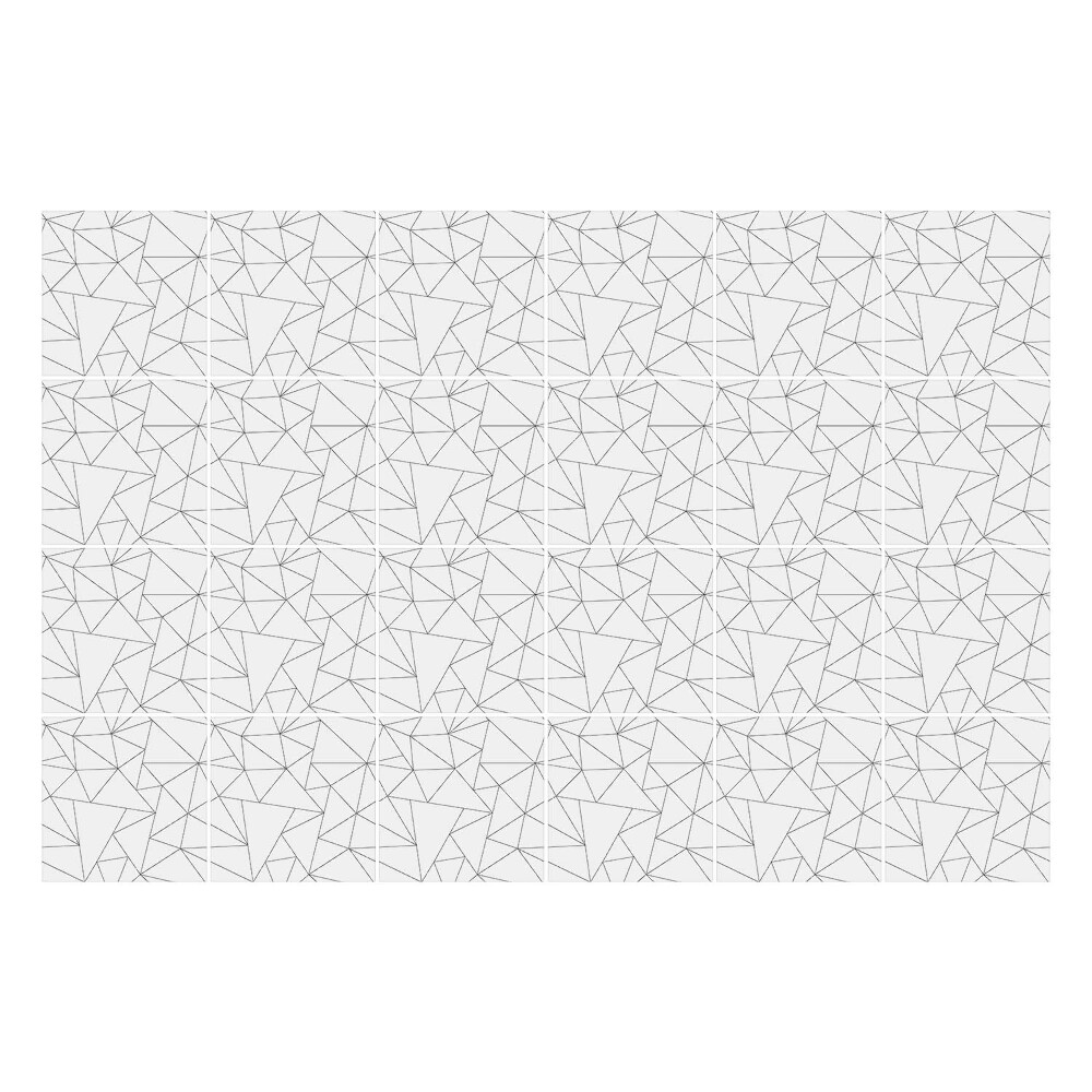 Nálepka na dlaždice Geometrie trojúhelníku