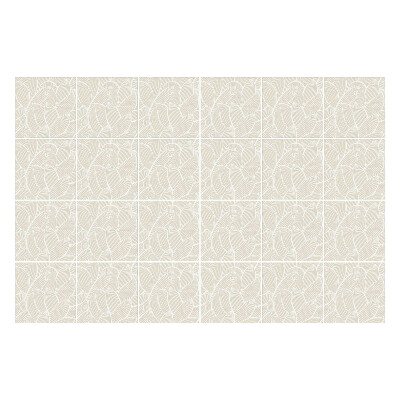 Samolepka na dlaždice Listy v jemném uspořádání