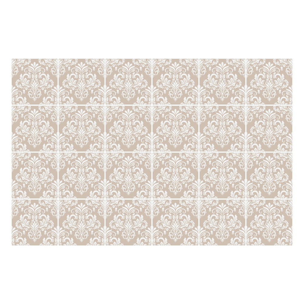 Samolepka na dlaždice Elegantní rostlinné motivy