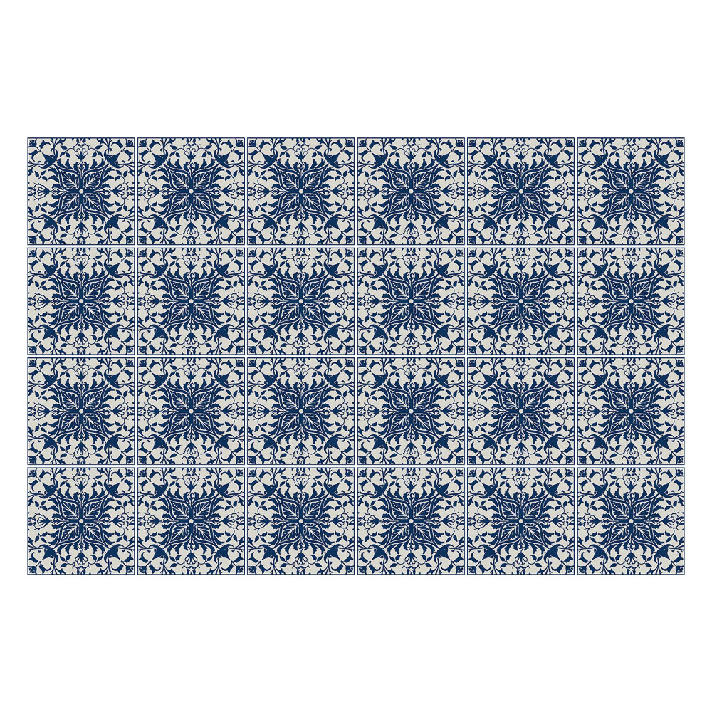 Samolepka na dlaždice Elegantní zdobené dlaždice