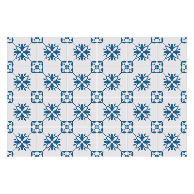 Nálepka na dlaždice Květinové motivy v síťovině