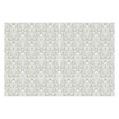 Samolepka na dlaždice Elegantní květinové ornamenty