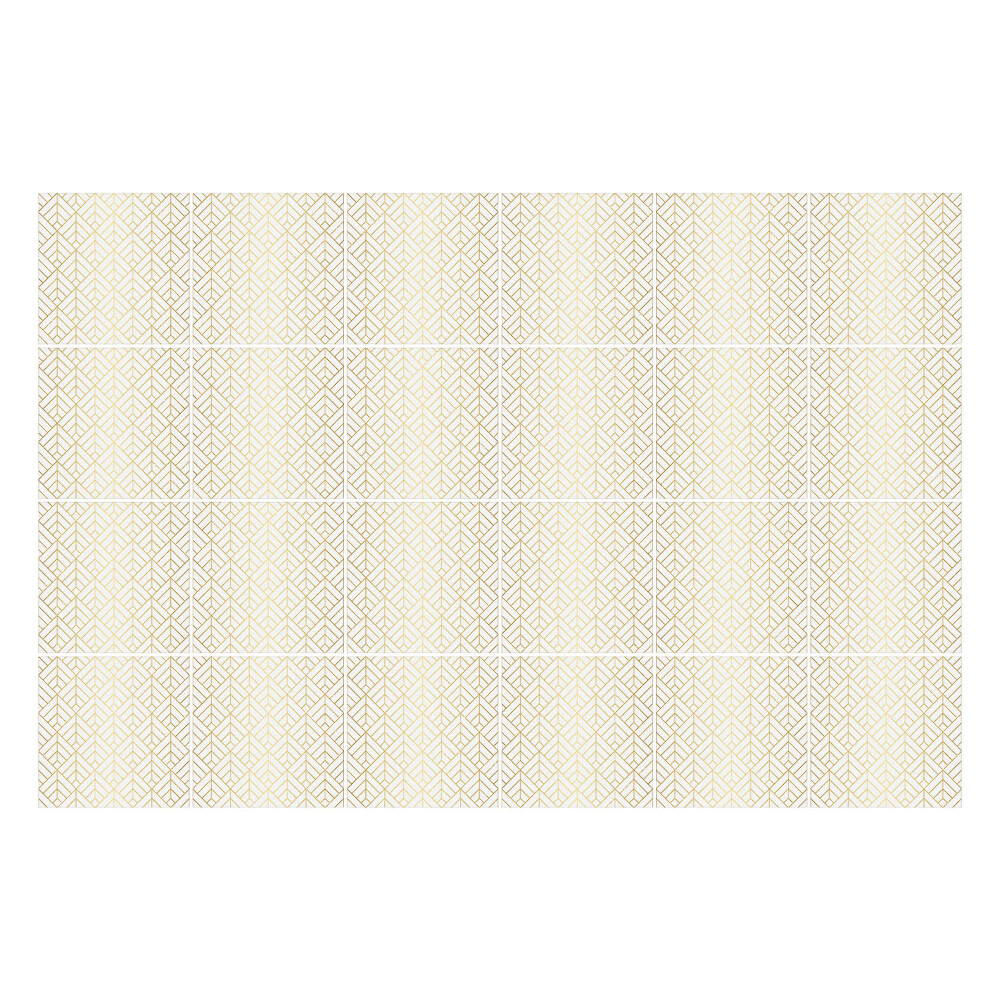 Nálepka na dlaždice Geometrické čáry a kosočtverce