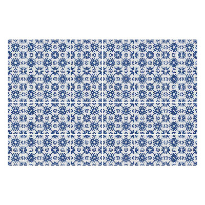 Samolepka na dlaždice Květinové motivy v síťovině