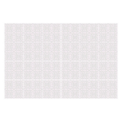 Samolepka na dlaždice Jemný květinový motiv