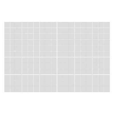 Nálepka na dlaždice Obdélníková mřížka