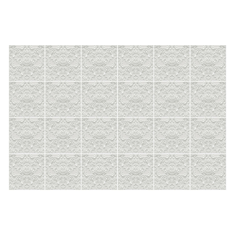 Nálepka na dlaždice Elegantní 3D ozdoby