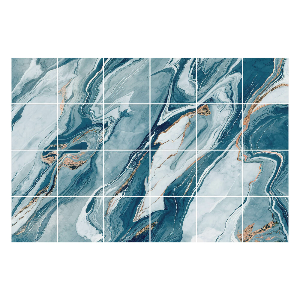 Nálepka na dlaždice Dynamické mramorové žíly