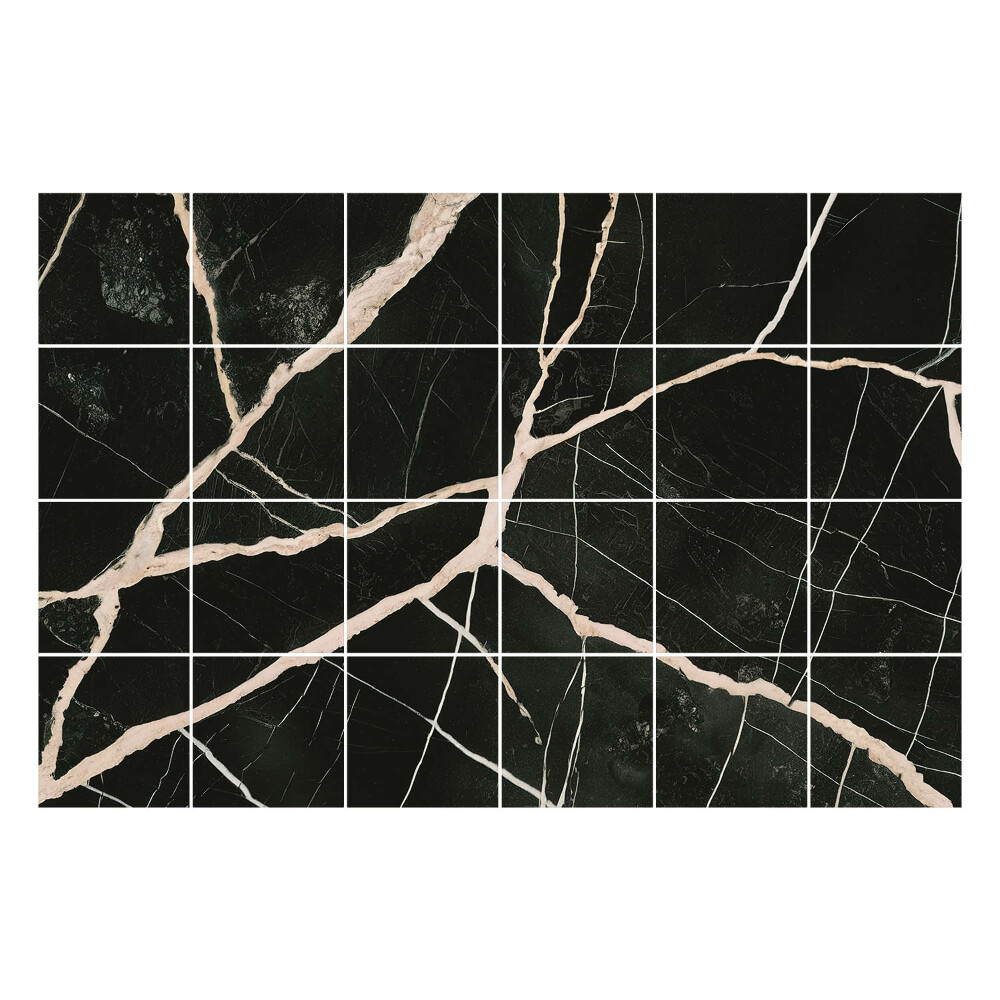 Nálepka na dlaždice Silné mramorové žíly