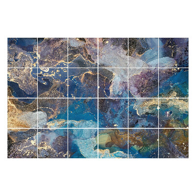 Nálepka na dlaždice Abstraktní kompozice