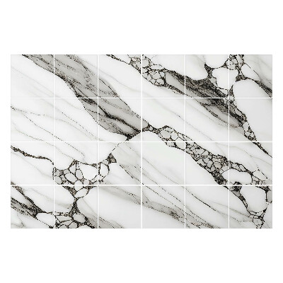 Nálepka na dlaždice Elegantní mramor s žilkami