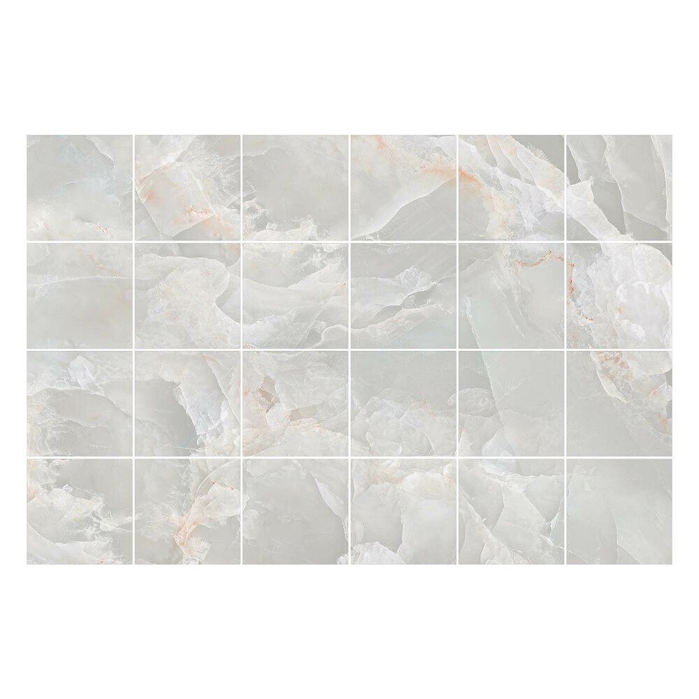 Samolepka na dlaždice Světlá mramorová textura