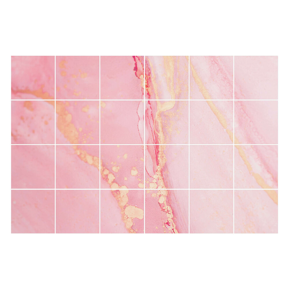 Nálepka na dlaždice Jemné, plynulé linie