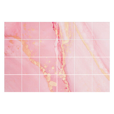 Nálepka na dlaždice Jemné, plynulé linie