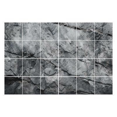 Samolepka na dlaždice Přirozené trhliny ve skalách