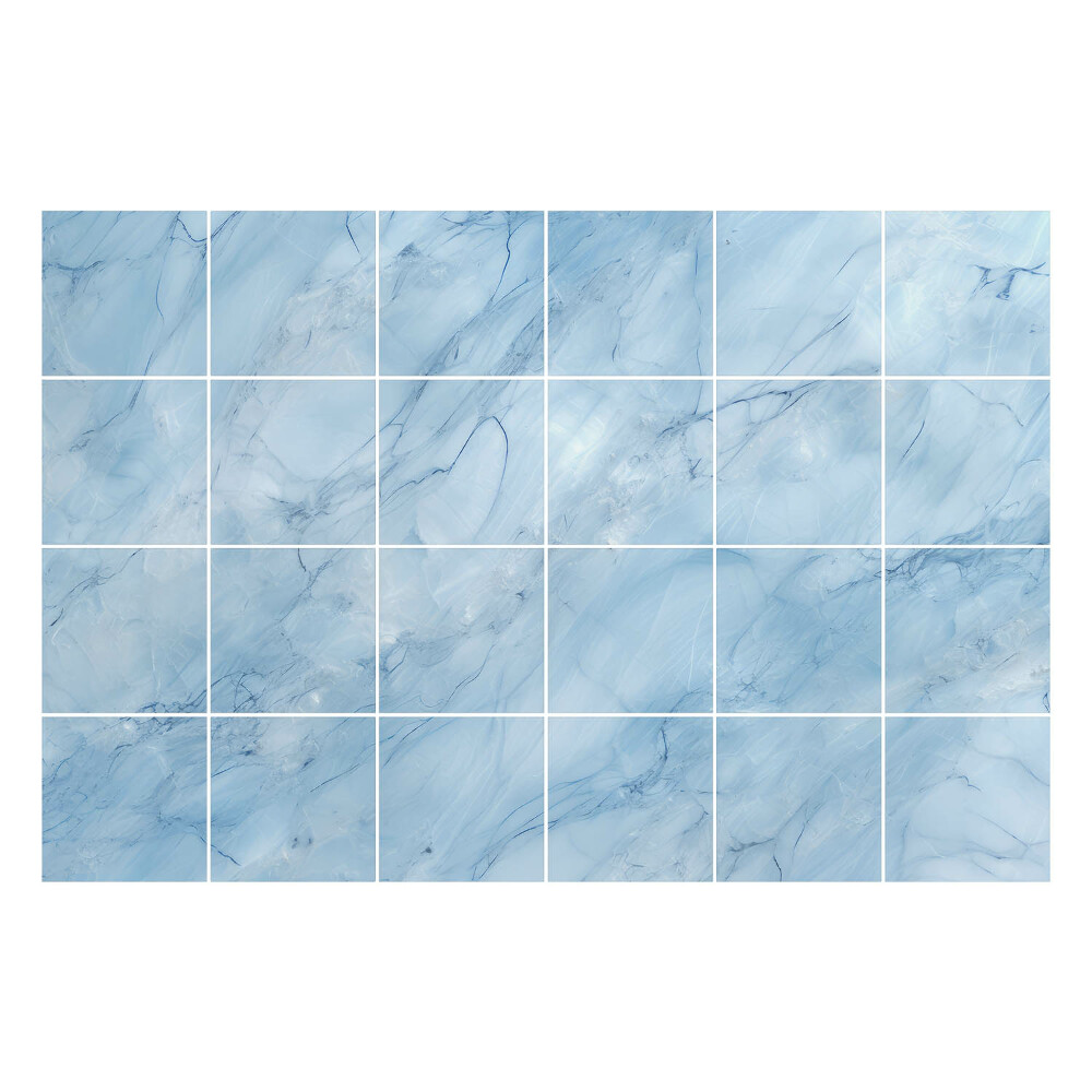 Nálepka na dlaždice Ledový mramor s žilkami