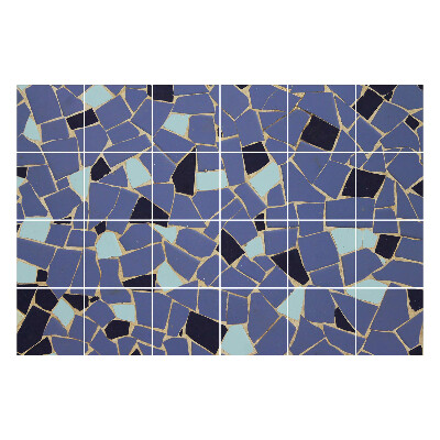 Nálepka na dlaždice Mozaika z kamenných úlomků