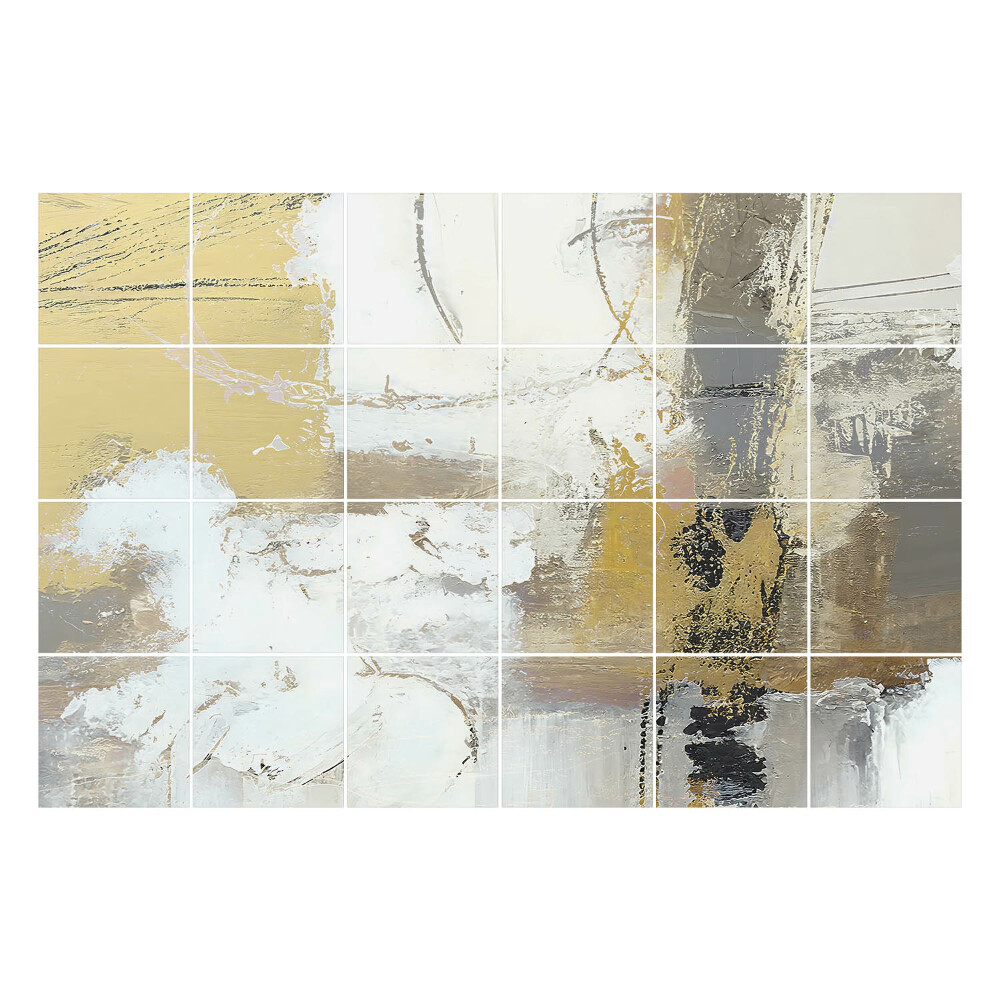 Nálepka na dlaždice Abstraktní kompozice