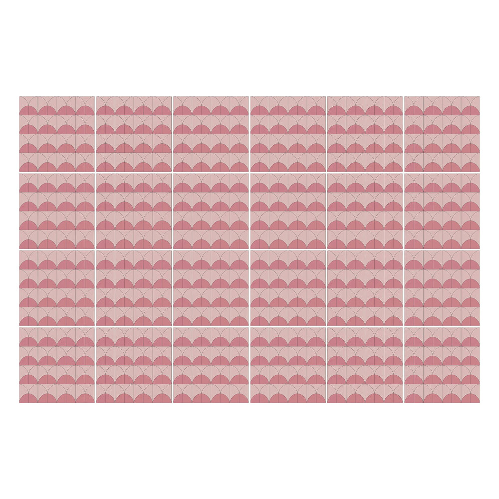 Nálepka na dlaždice Minimalistické oblouky