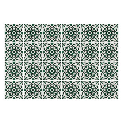 Nálepka na dlaždice Květinový motiv v pozadí