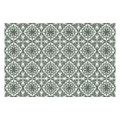 Nálepka na dlaždice Květinové ornamenty