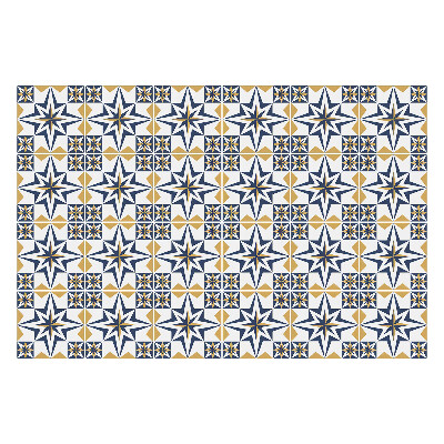 Nálepka na dlaždice Symetrické hvězdy a kosočtverce