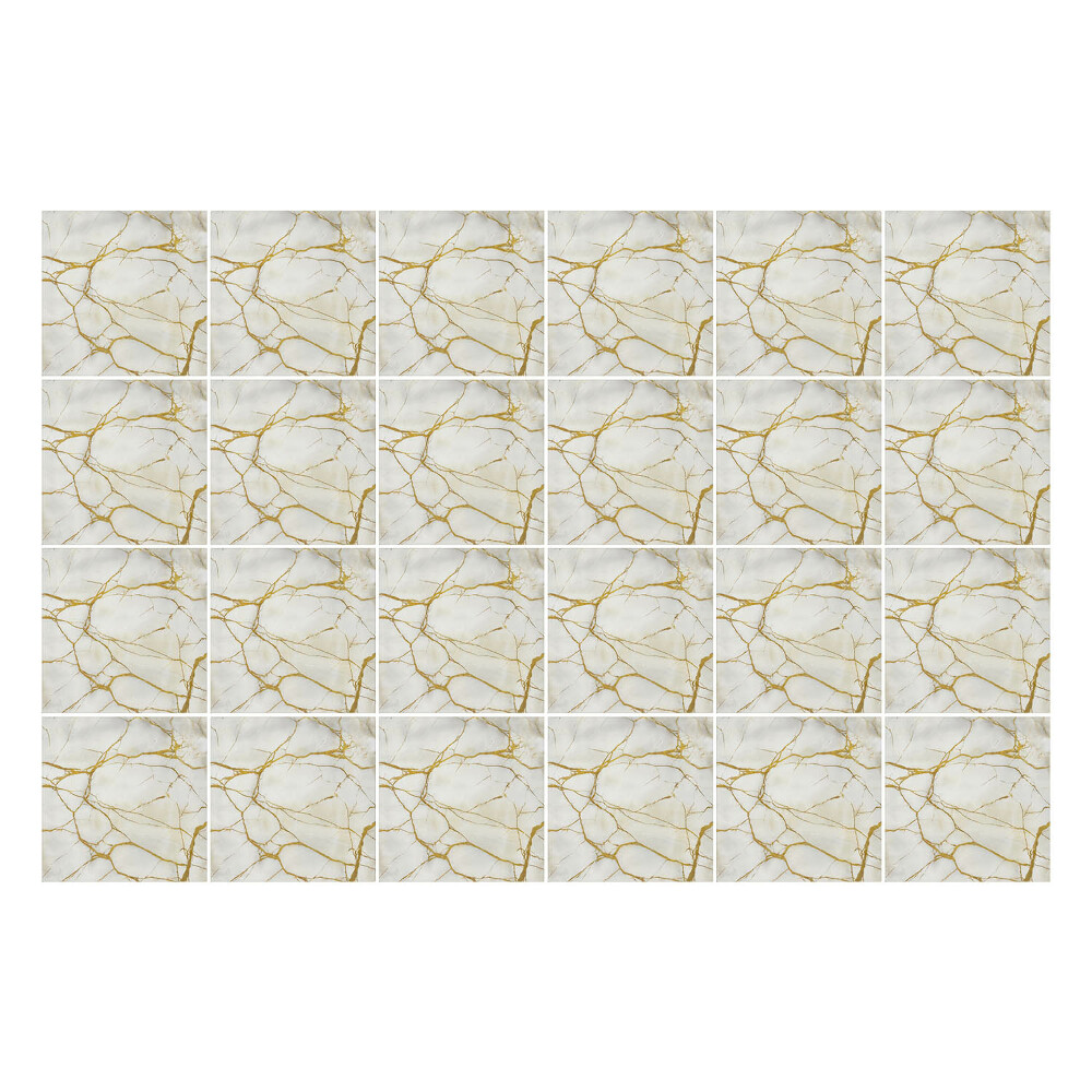 Nálepka na dlaždice Elegantní mramor s žilkami