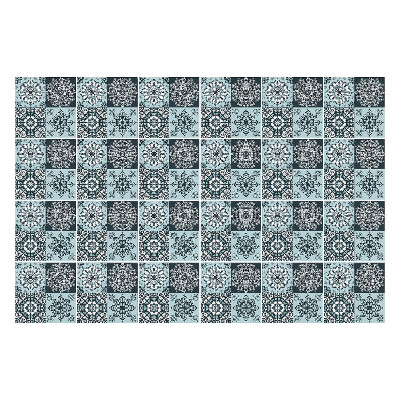 Samolepka na dlaždice Květinové ornamenty