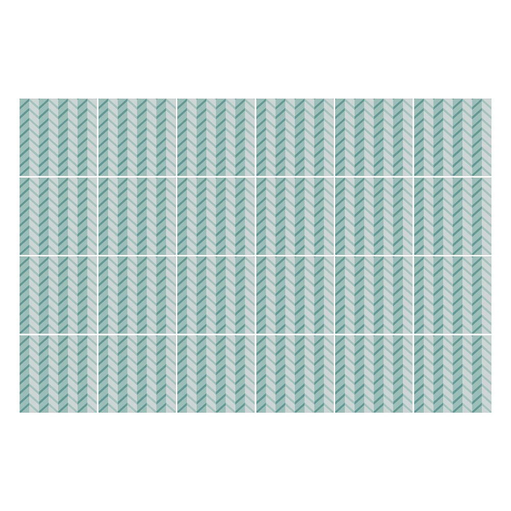 Samolepka na dlaždice Cikcakový vzor