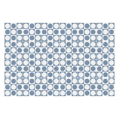 Nálepka na dlaždice Šachovnicové kruhy