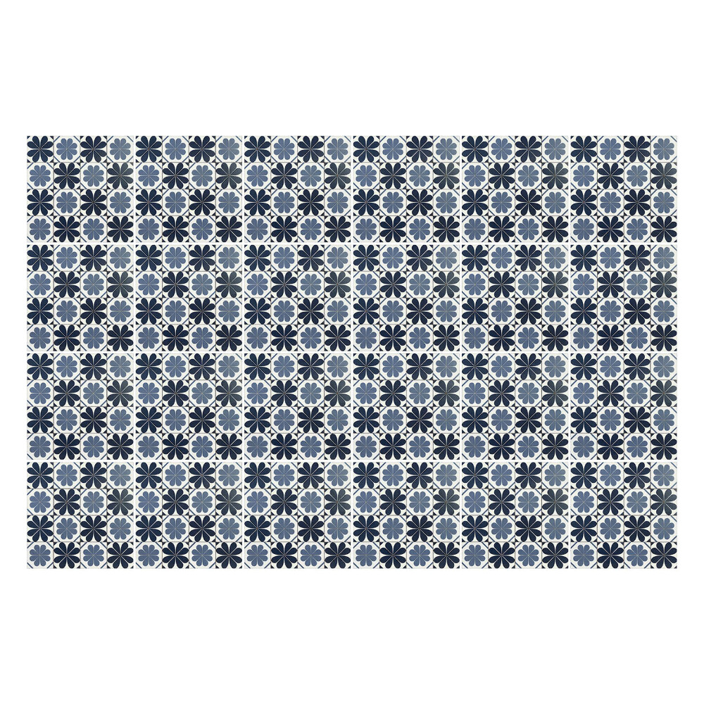 Nálepka na dlaždice Drobné květiny v mozaice