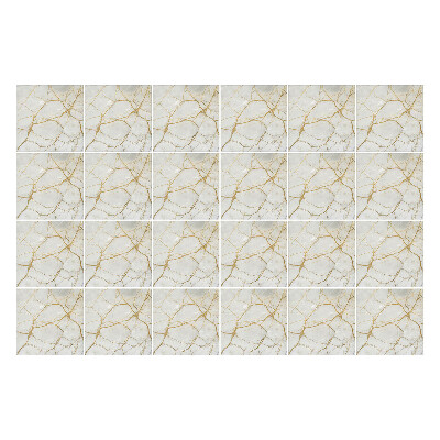 Samolepka na dlaždice Jemné mramorové žilkování