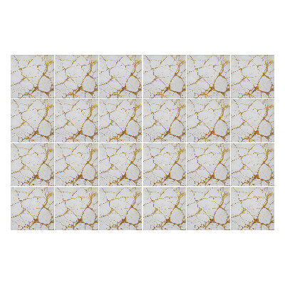 Samolepka na dlaždice Přírodní mramorové žilkování