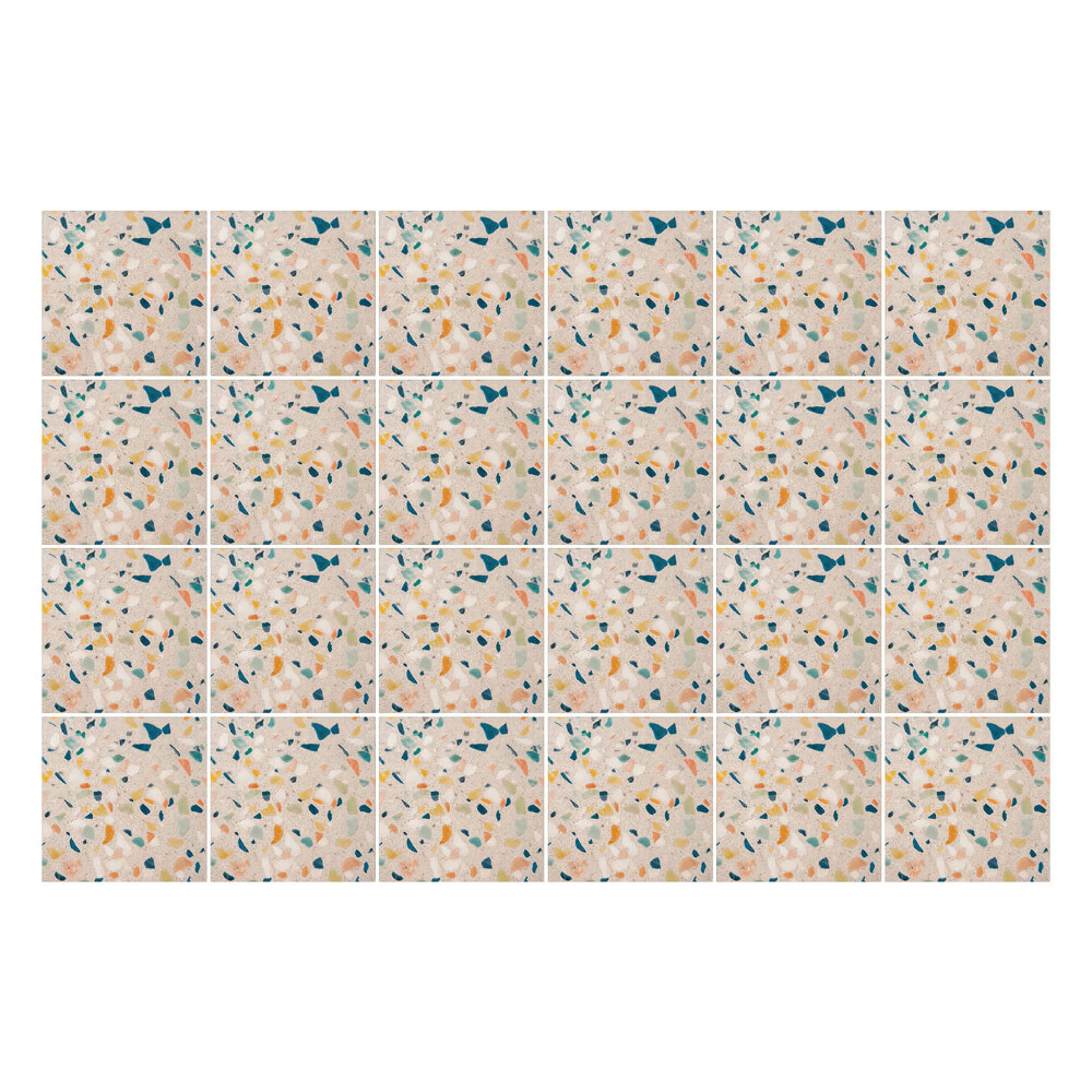 Nálepka na dlaždice Jemné kamenné motivy