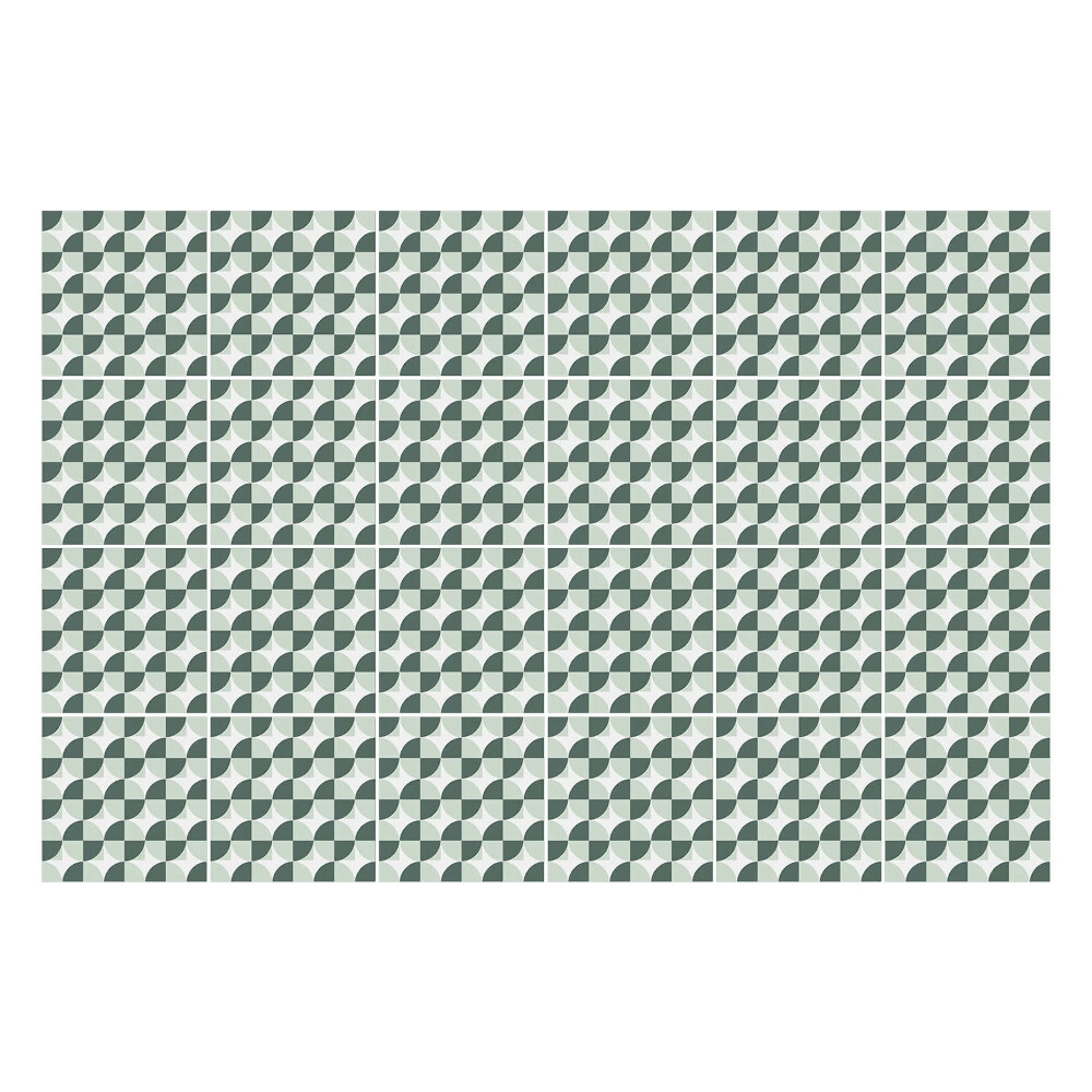 Nálepka na dlaždice Geometrický design