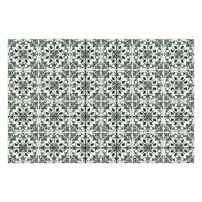 Nálepka na dlaždice Květinový design