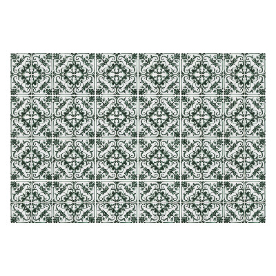 Nálepka na dlaždice Rostlinné motivy v dlaždicích