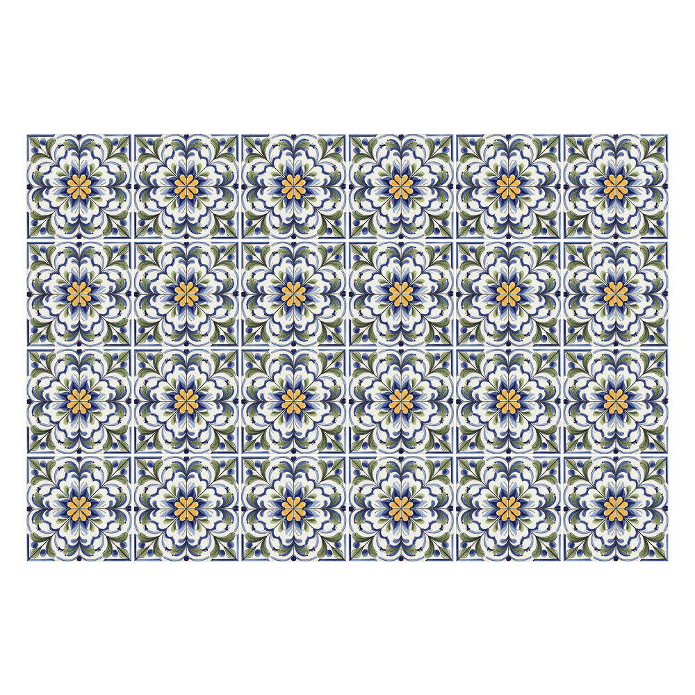 Samolepka na dlaždice Španělský design dlaždic