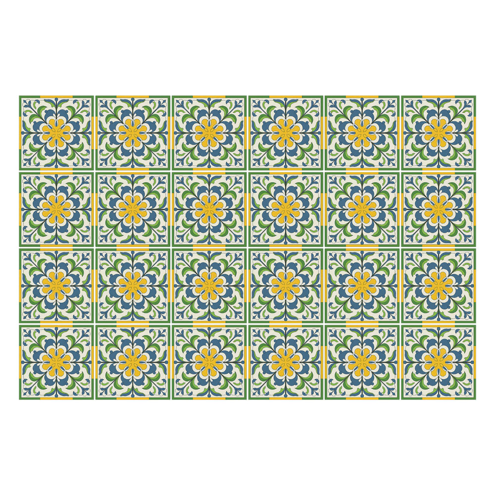 Samolepka na dlaždice Exotické dlaždice